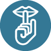 Symbol "Geräuschlos"