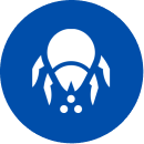 Staubmilben-Symbol