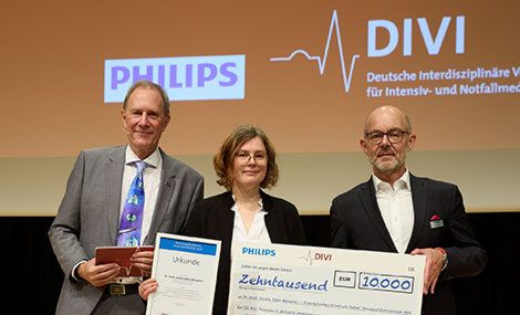DIVI und Philips zeichnen Studie zur Bedeutung elterlicher und fachlicher Besorgnis in der p&auml;diatrischen Notfallmedizin mit dem Forschungsf&ouml;rderpreis 2025 aus